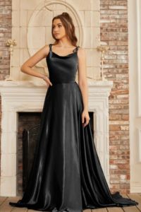 black prom dress